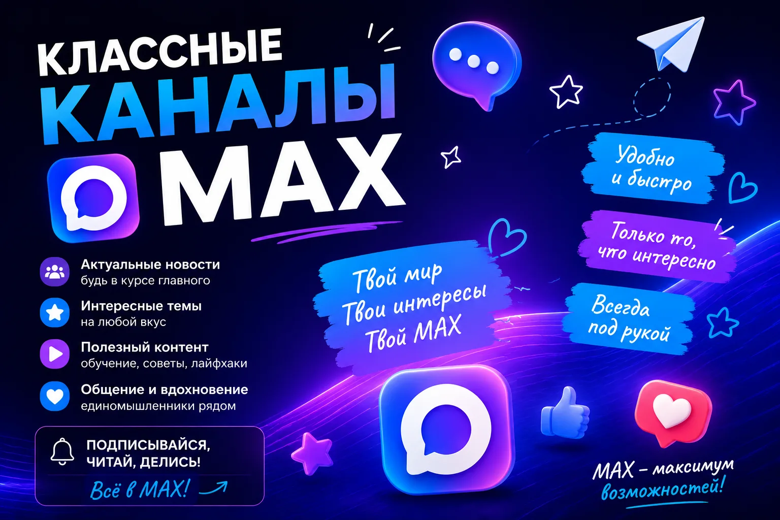 😉 Мы собрали подборку классных каналов