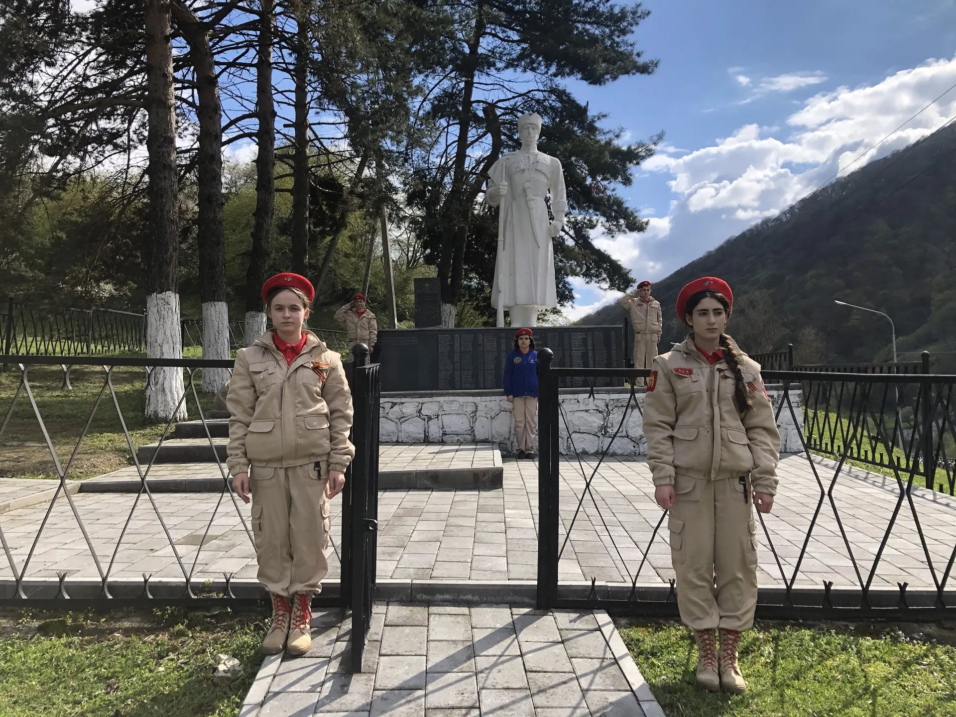 Вахта памяти в нашем селе 🕊🛡