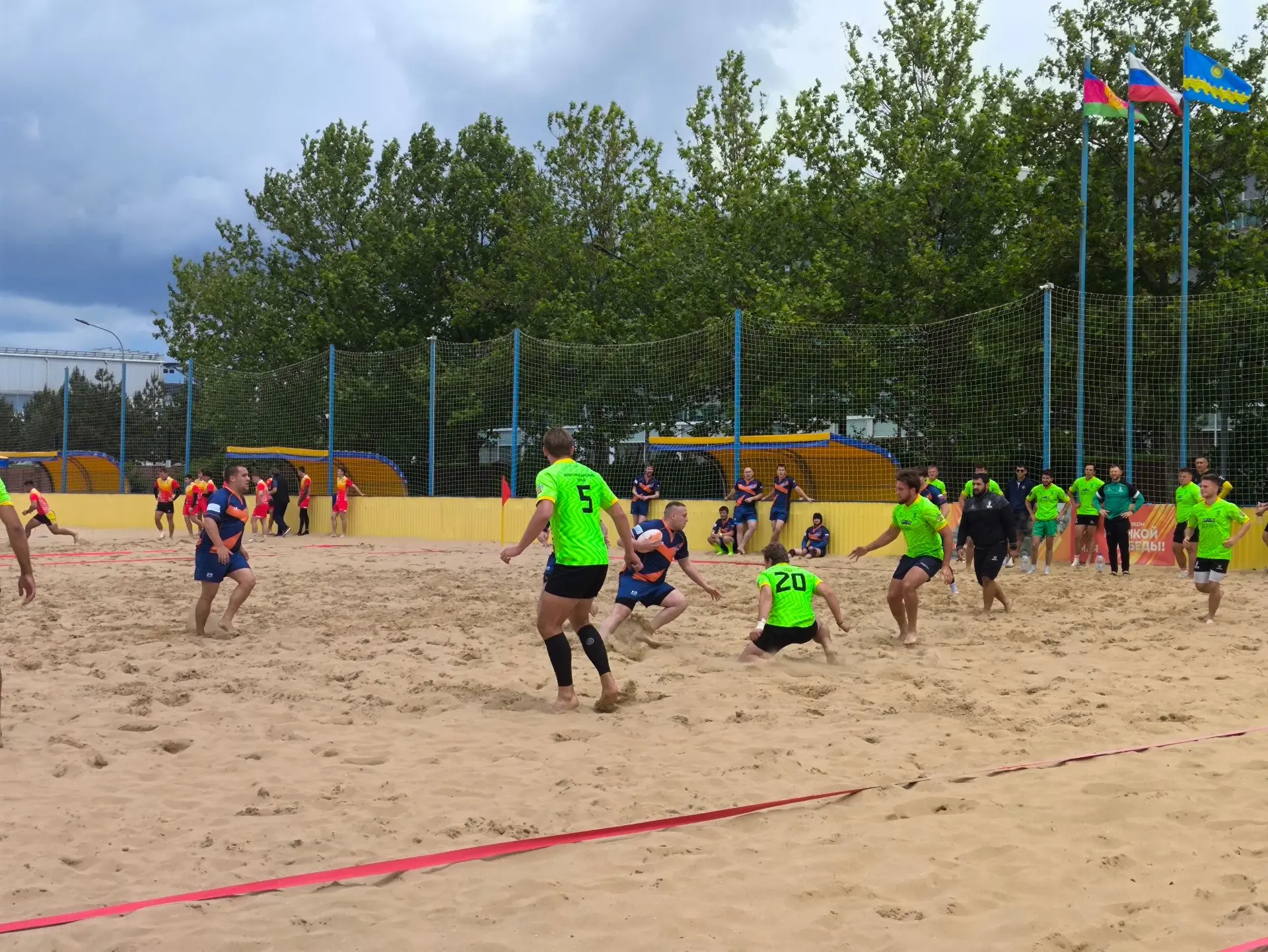 🏉 30 мая на площадках нашего учреждения состоялся Чемпионат Краснодарского края по пля...