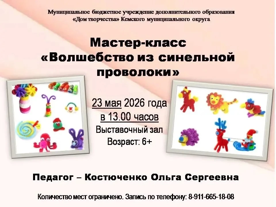 23 мая в 13 часов в Доме Творчества будут проводиться мастер-классы: "Одуванчики в нетр...