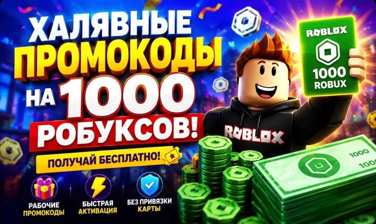 ТЫ ВЫИГРАЛ(А) 1000 РОБУКСОВ ❗️