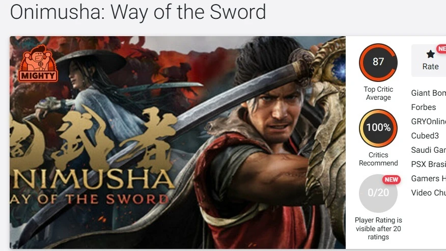 «Очередной отличный проект от Capcom в этом году»: оценки Onimusha: Way of the Sword — ...