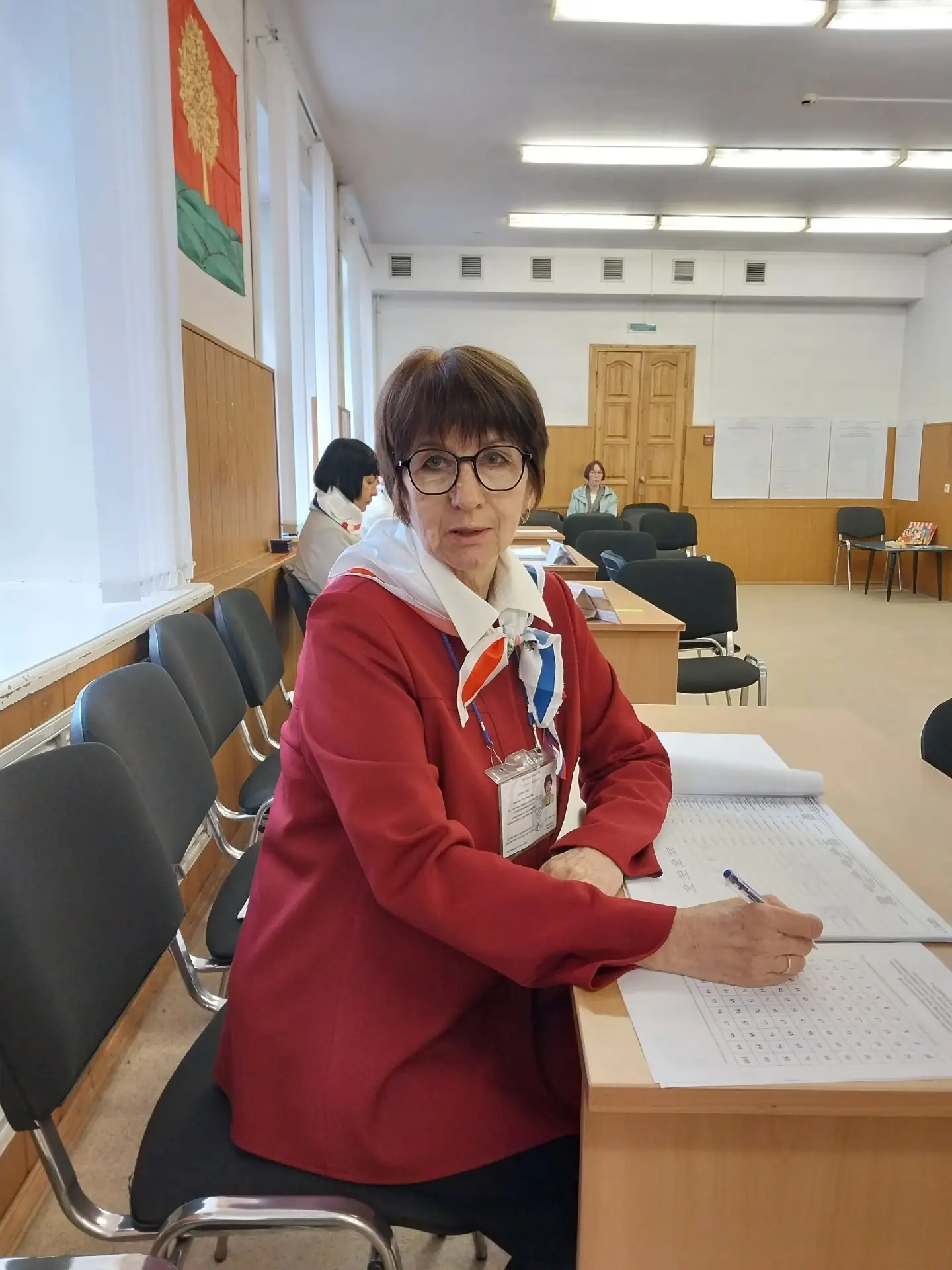 Одной из первых на выборах в облсовет и Госдуму, которые проходят в течении трех дней (...