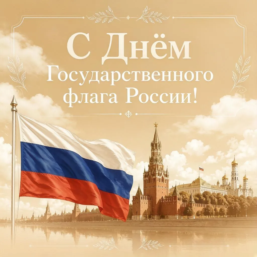 🇷🇺 С Днём Государственного флага Российской Федерации!