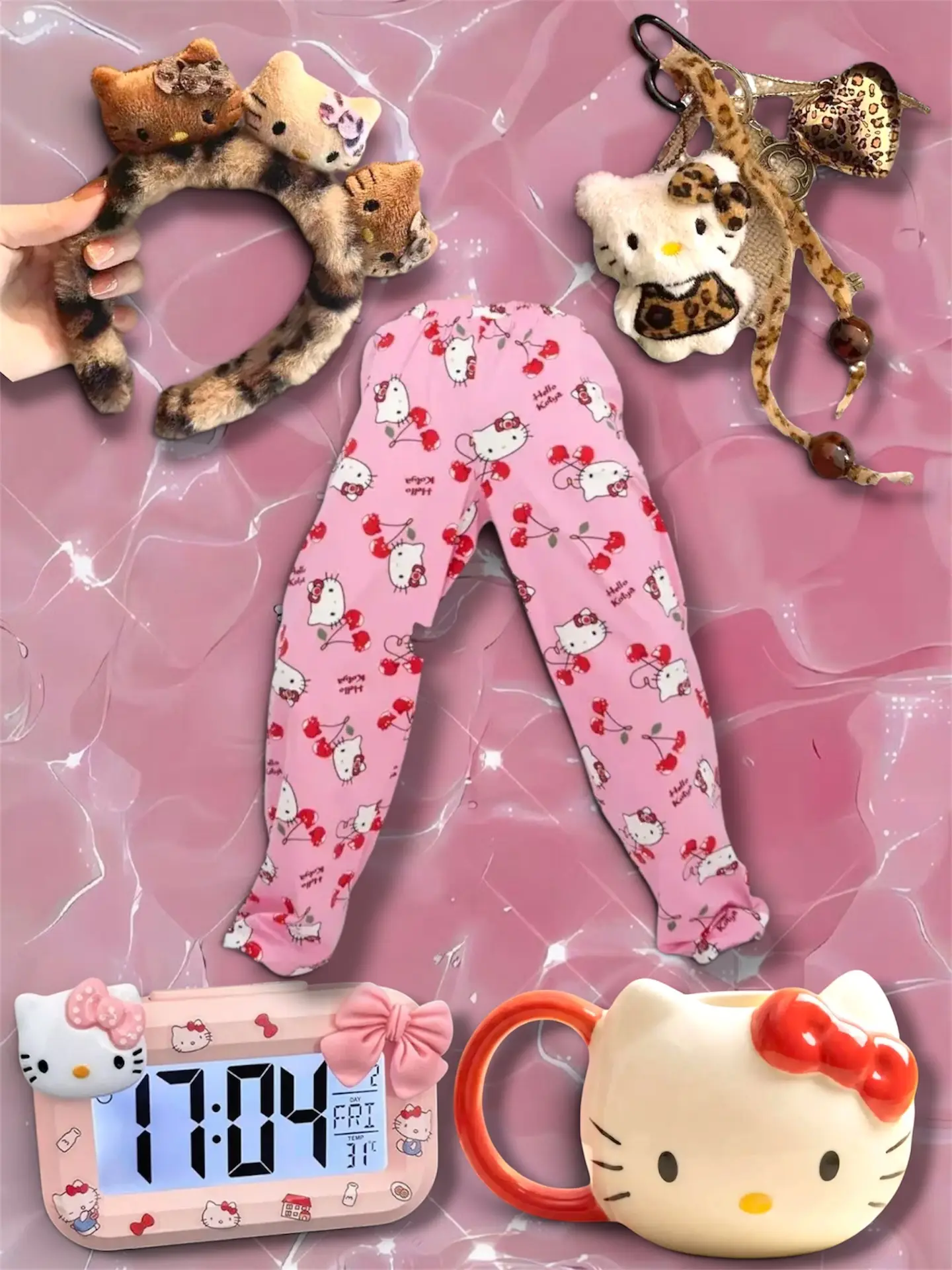 Подборочка вещичек по HELLO KITTY с озон 🥰

1. Ободок (1825477117)  - 196₽
2. Брелок (2644191217) -