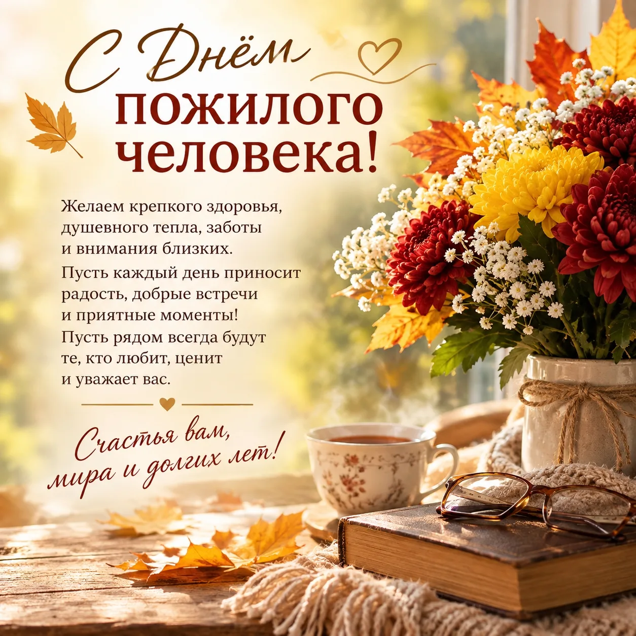 Дорогие наши старшие друзья! 🎉