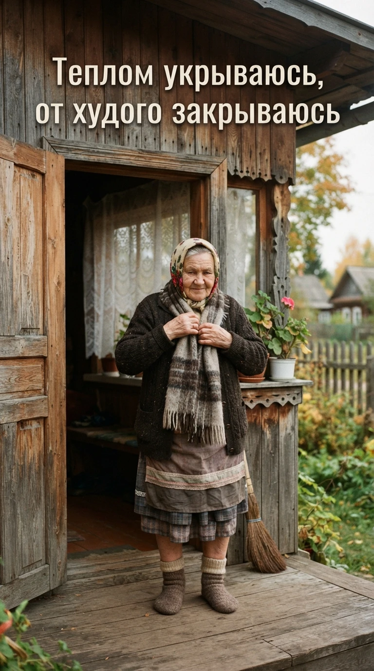 🧣 Теплый узел: утренний осенний секрет защиты 🍂