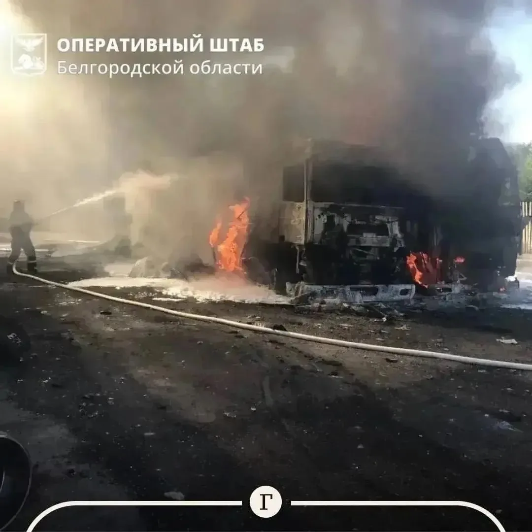 Пять человек, включая ребенка, погибли в результате атаки украинского дрона на автобус ...