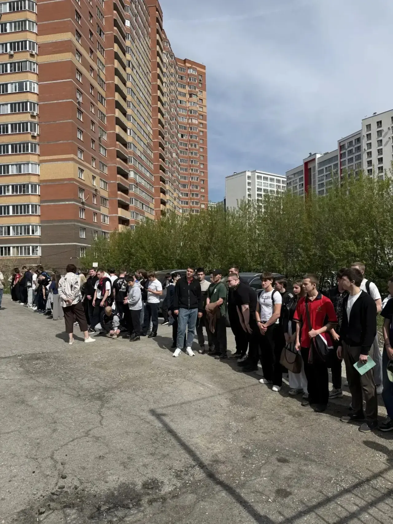 8 мая в училище прошла тренировочная эвакуация. Студентов и сотрудников организаторы пр...