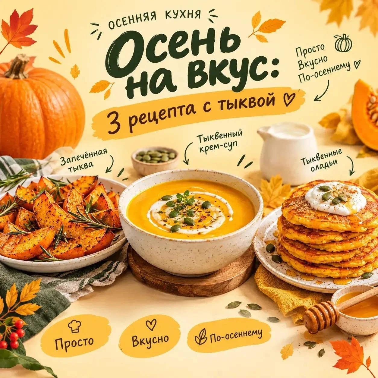 🎃 Пробуем осень на вкус