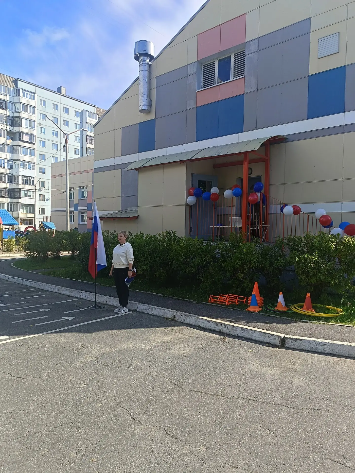 В нашем детском саду прошёл праздник, посвящённый Дню Российского флага
