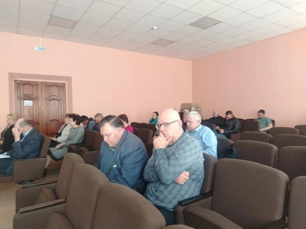 В актовом зале администрации Гагинского муниципального округа Нижегородской области сос...