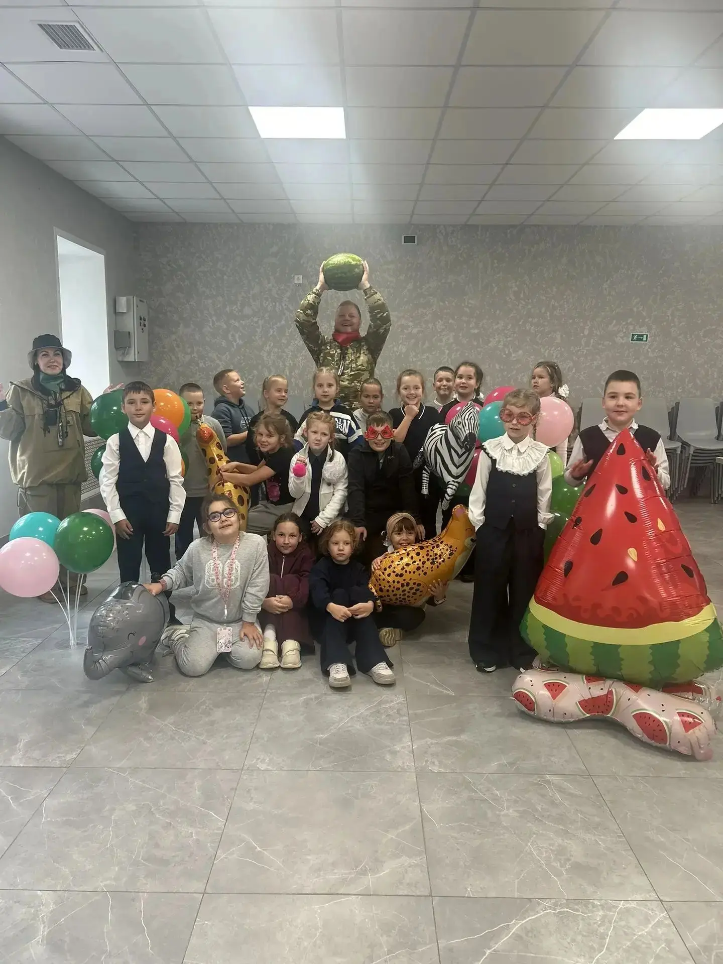 2 сентября ученики 2"В" класса с классным руководителем Матяшевой Юлией Сергеевной съез...