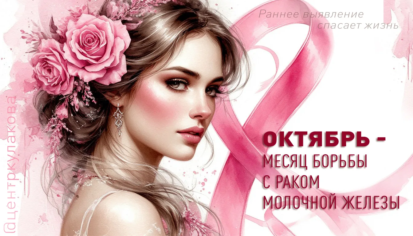 Октябрь – месяц борьбы с раком молочной железы