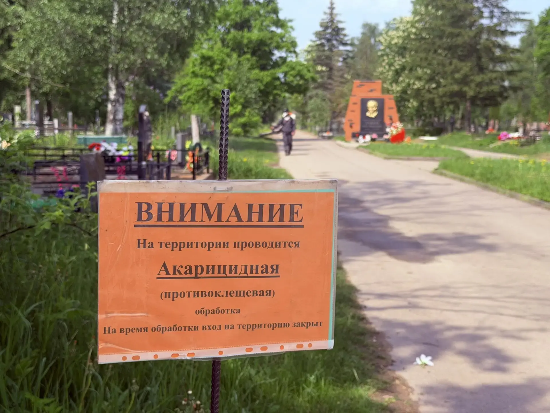 В Великом Новгороде началась обработка территорий от клещей и грызунов.