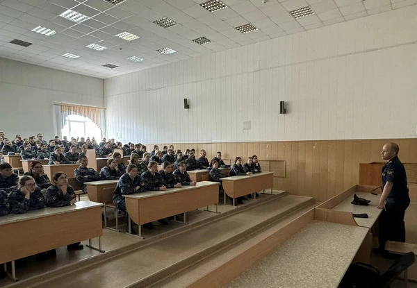 В академии прошла лекция по профилактике антиобщественного поведения среди обучающихся  Начальник ка