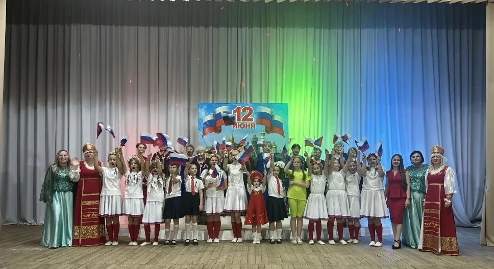 12 июня вся наша страна отмечает День России🇷🇺🇷🇺🇷🇺. 
Уже стало традицией в Краснополянском сел