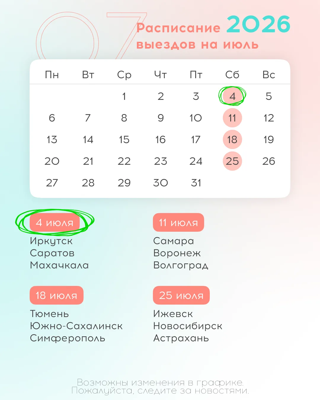 Медиа публикации
