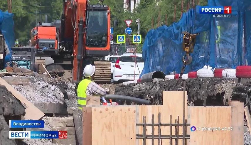 В Приморье завершают ремонт теплотрасс перед отопительным сезоном.
