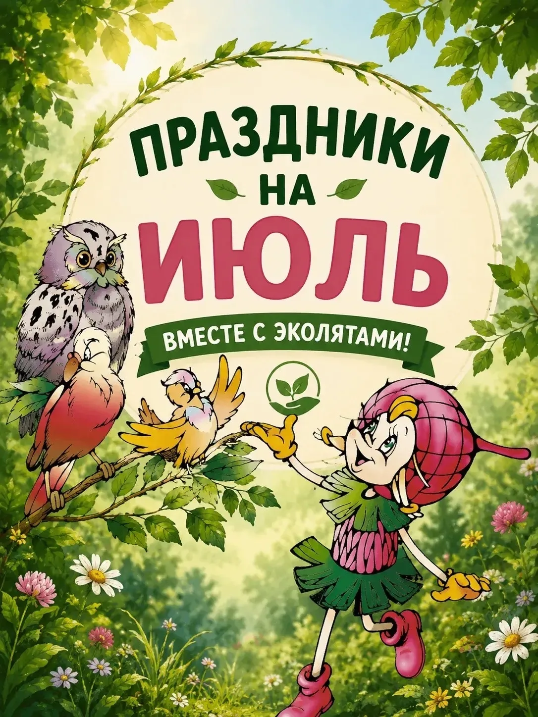 🌿 Праздники июля вместе с Эколятами! 🌿