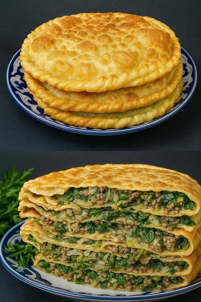 🔥Мука, вода и начинка с секретом. Вкуснее всяких чебуреков: обалденные лепешки на сков...