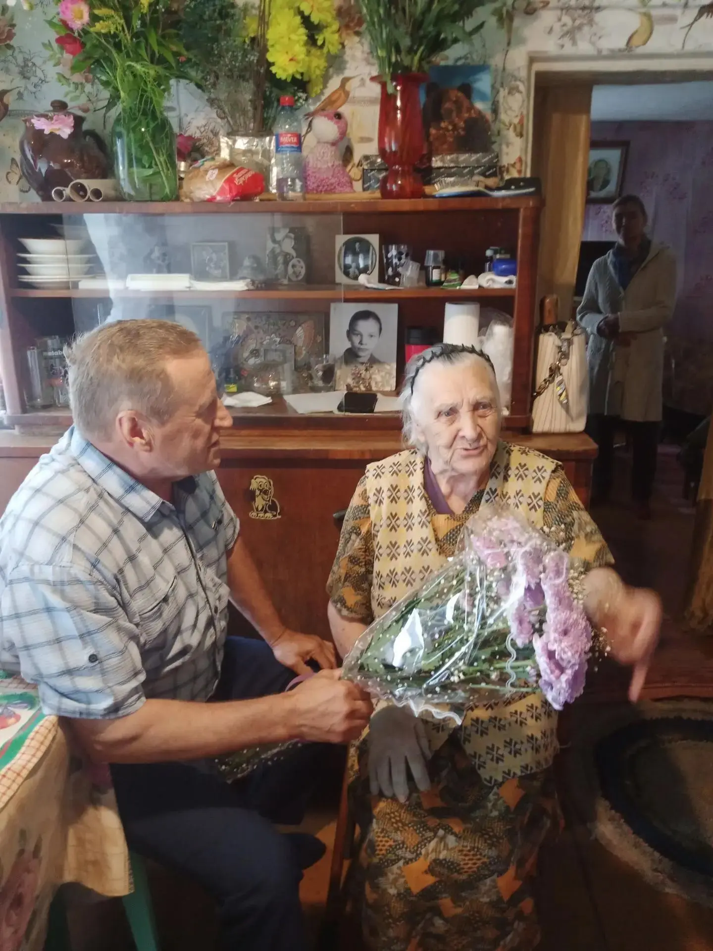 ⚡ Сегодня  90-летний юбилей празднует жительница села Малый Ломовис Бокова Раиса Никола...