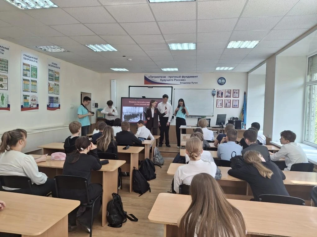В преддверии Дня Победы студенческое объединение "Грамотная Кострома" провело мероприятие, посвящённ