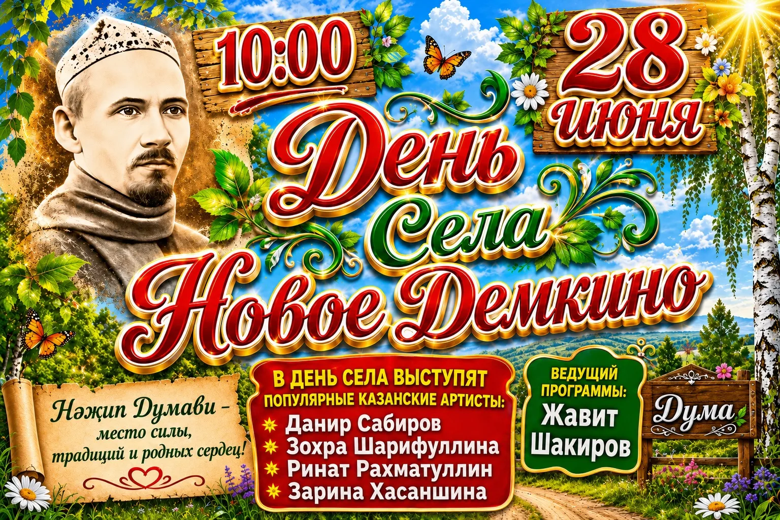❤️Родное сердце зовёт домой❤️

‼️Дорогие земляки, друзья, все, кто родом из Нового Демкино или прост