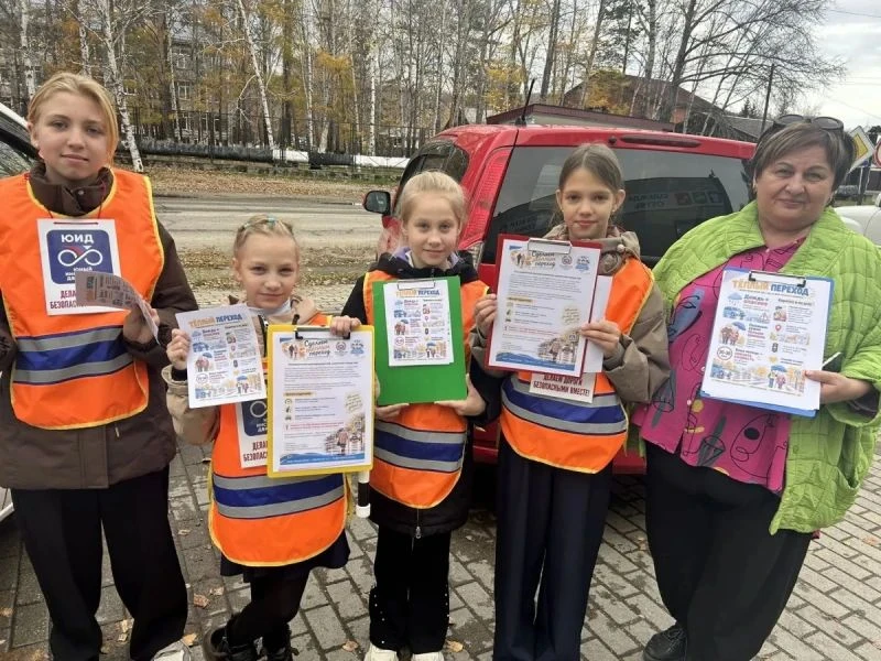 В Зее в День пожилого человека прошла акция «Тёплый переход» от отряда ЮИД «Островок бе...