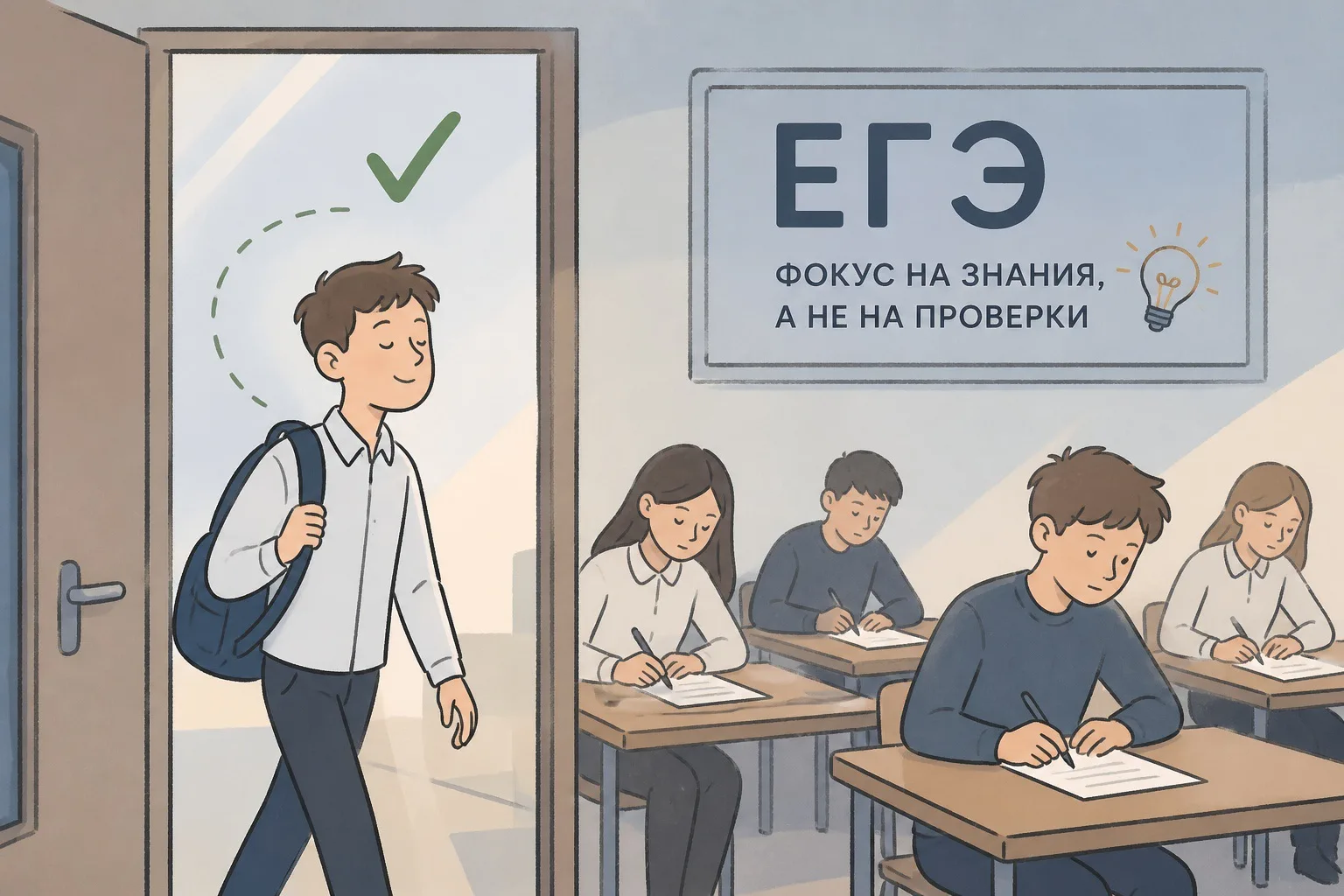 🔍 ЕГЭ без «проверок на входе»: как теперь будут проходить экзамены