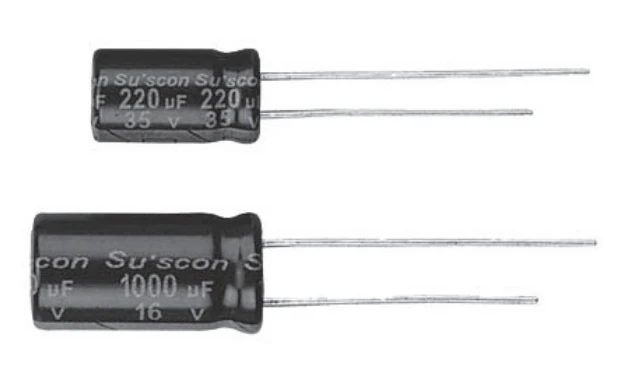 В ассортименте радиальные конденсаторы Jiaweicheng Electronic Co., LTD