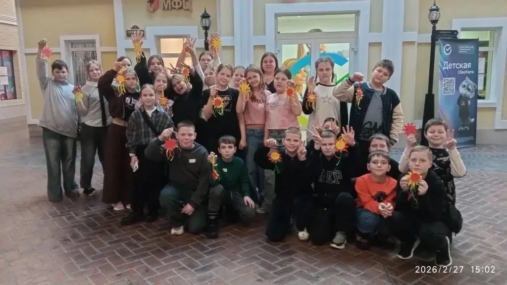 4 «А» класс посетил Мастерславль по маршруту «Широкая Масленица».  Учащиеся спасли чучело, смастерил