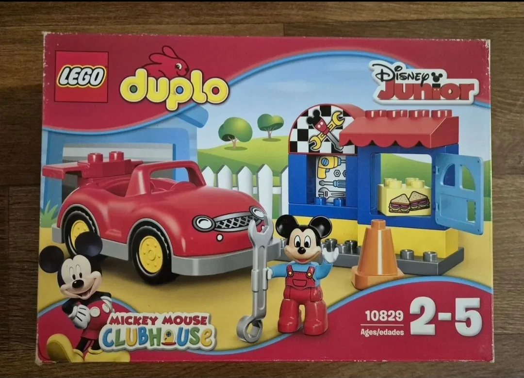 Оригинал новый.Lego Duplo 10829 Мастерская Микки – Mickey’s Workshop.2500р. 89273935741

Автор: Алек