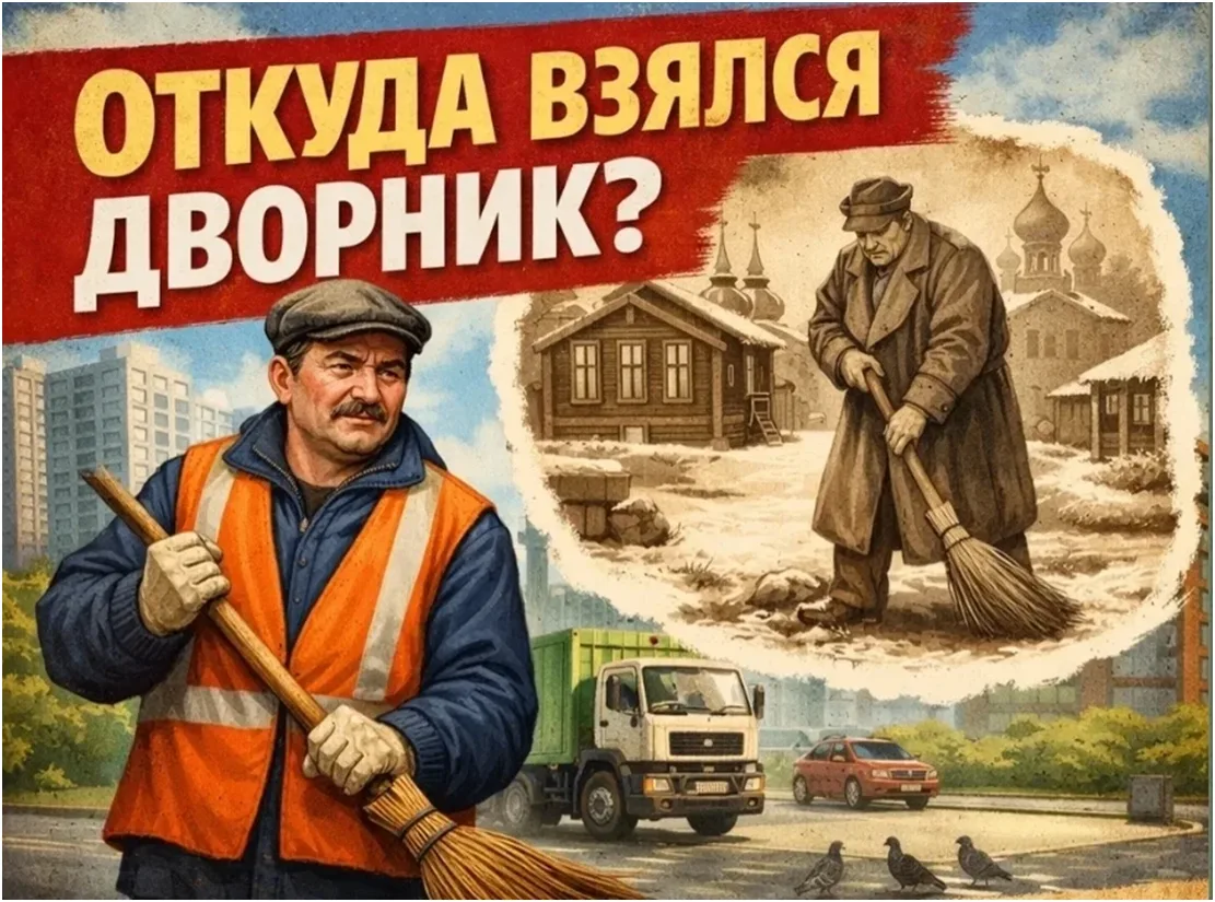 📜 Откуда взялся дворник?