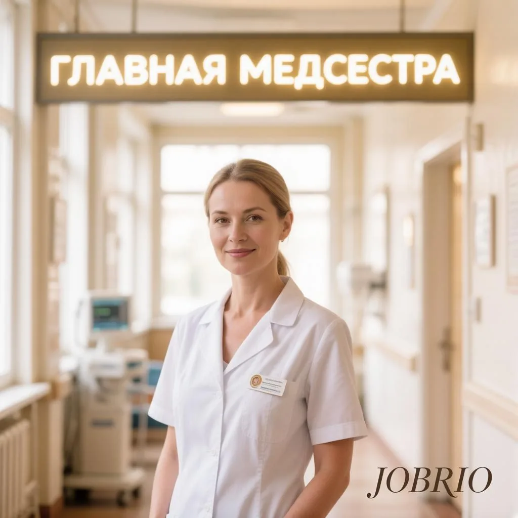 Главная медицинская сестра в детский санаторий «Салют»