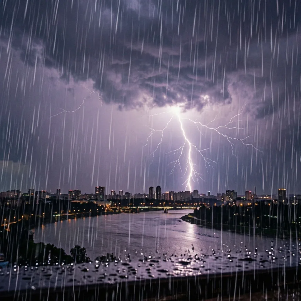 ⛈ Воронежцы, мы тоже все слышали, не переживаем! Над городом работает гроза