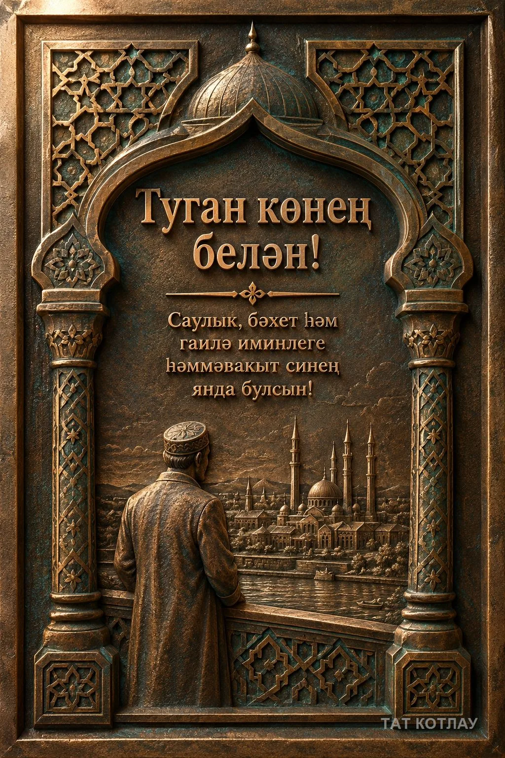 👍 Туган көнен белэн ир атка