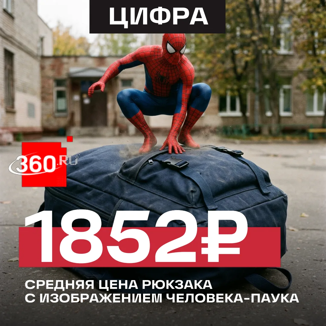 Россияне скупают школьные товары с Человеком-пауком.