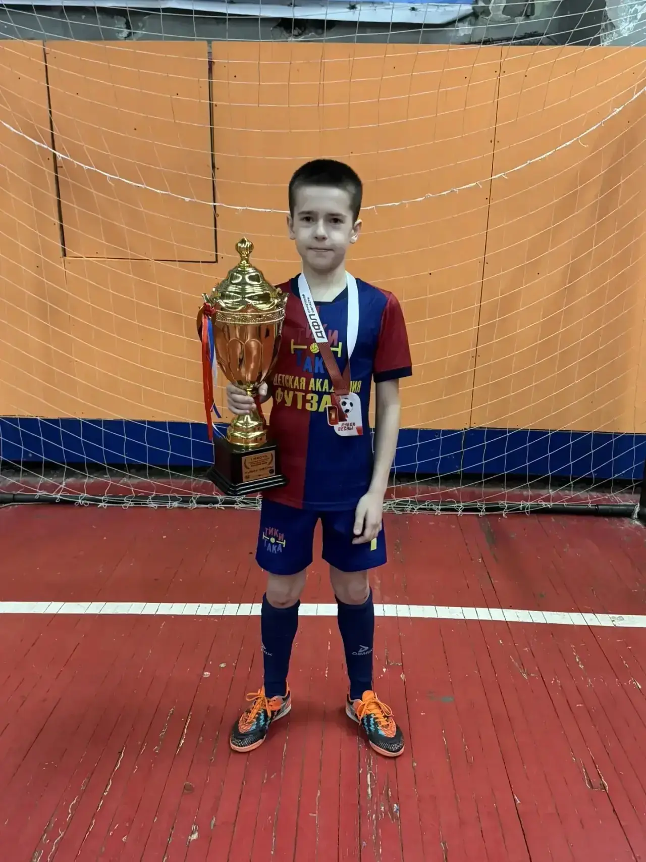⚽️В рамках Лиги футболистов в Ангарске ученик 3 «Г» класса Марк Ситников принял участие в матче и в 