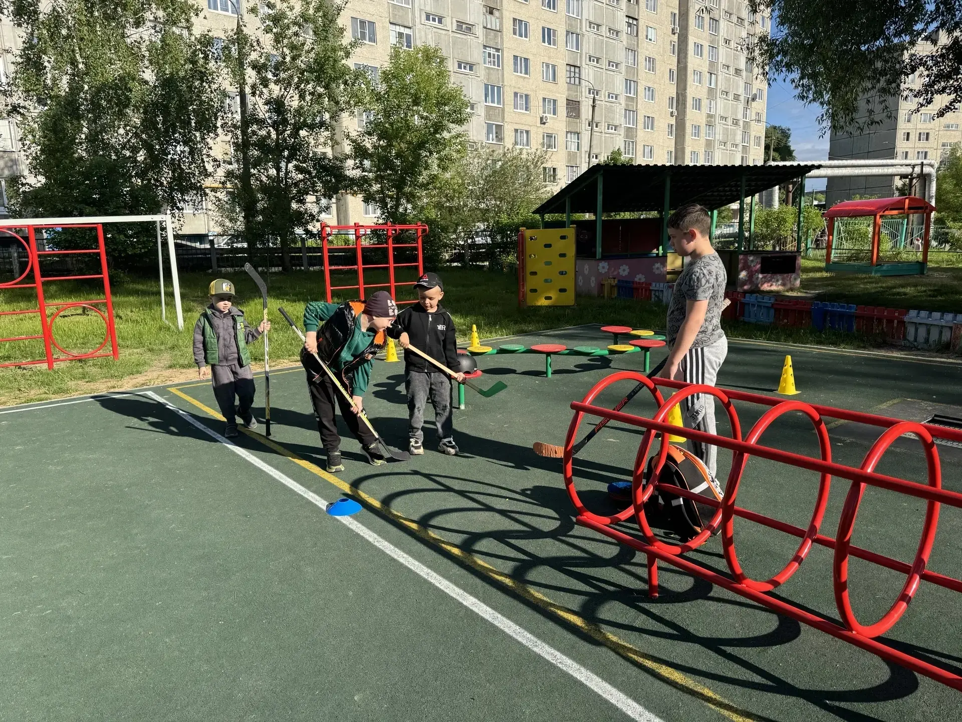 🏒ХОККЕЙНЫЙ МАСТЕР-КЛАСС💡
2 июня в детском саду состоялся мастер-класс для дошкольников, организова