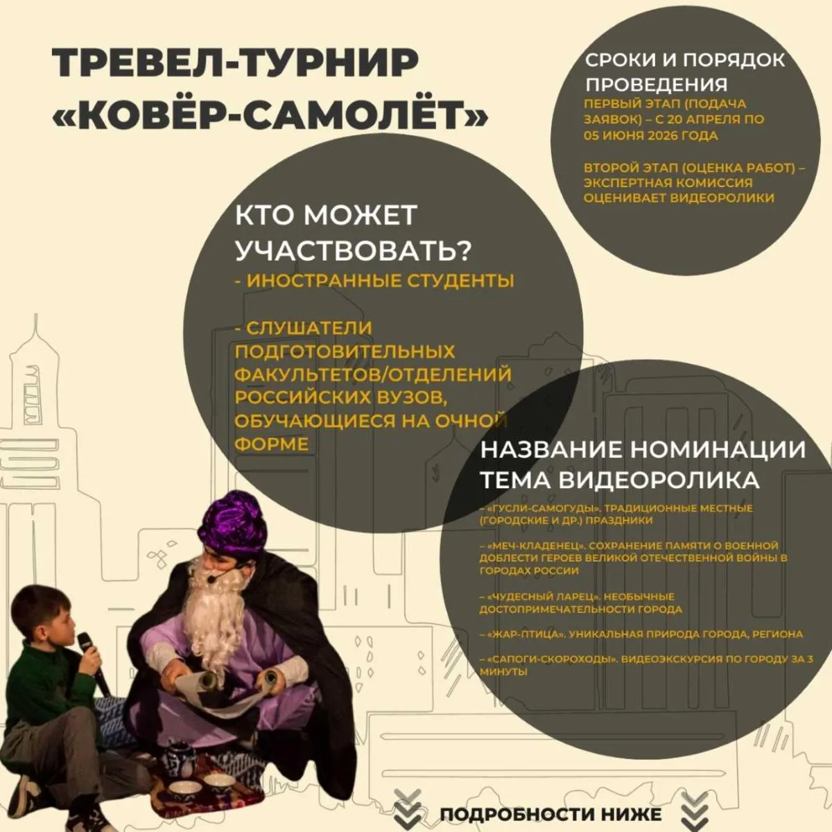 ✈ Увидел Россию – покажи её миру  В САФУ впервые пройдёт всероссийский тревел-турнир для иностранных