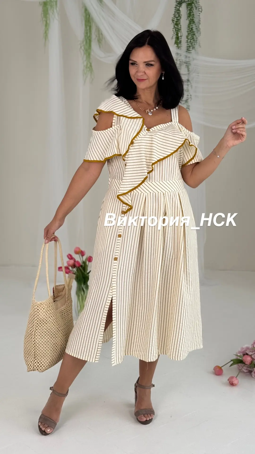 Сарафан на жаркие дни .