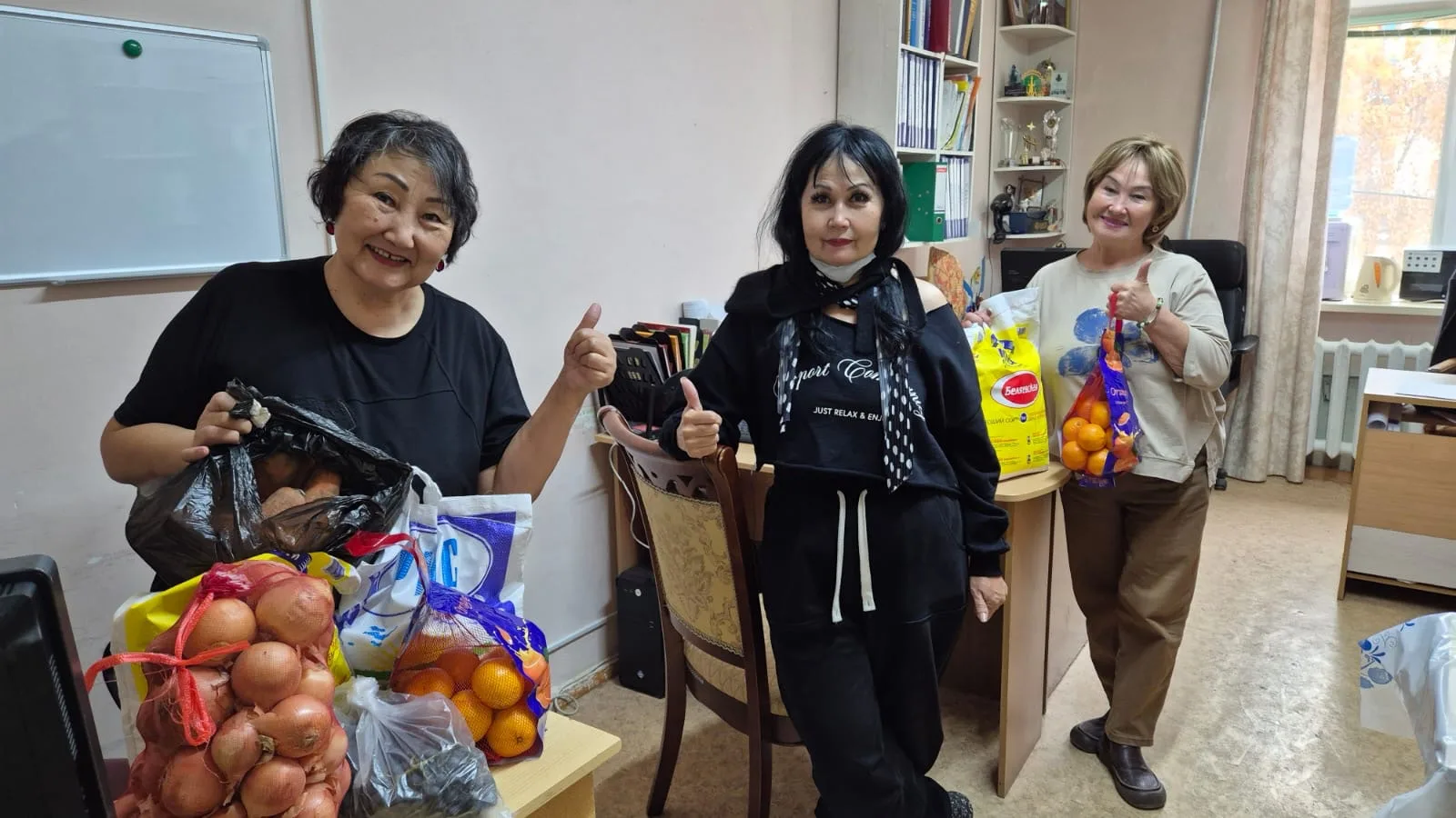 Сегодня, 1 октября, в Международный день пожилых людей профсоюзный комитет Государствен...