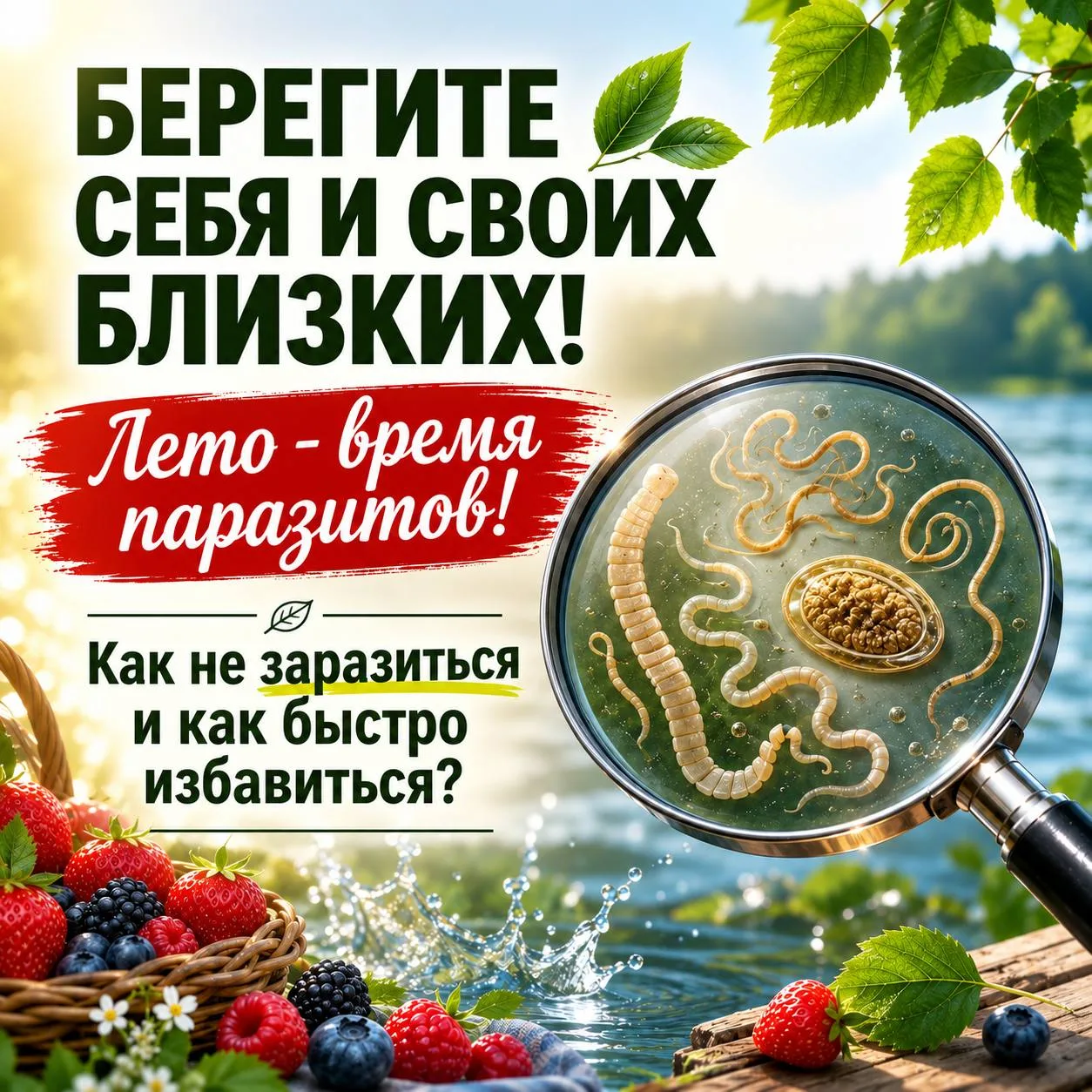 🌿 Берегите себя и своих детей, дорогие мои… ❤️

Лето - удивительное время года. ☀️

Время свежих яг