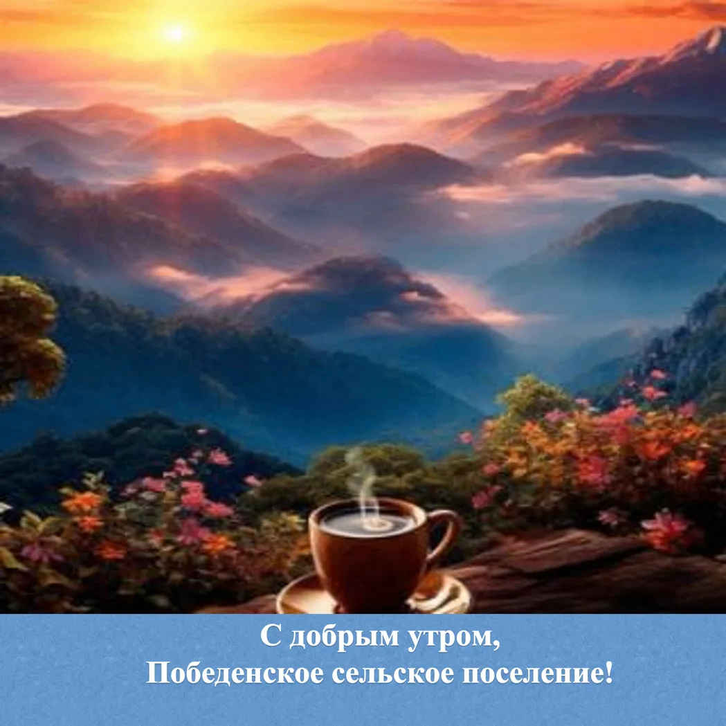 🌟 С добрым утром жители и гости Победенского сельского поселения!