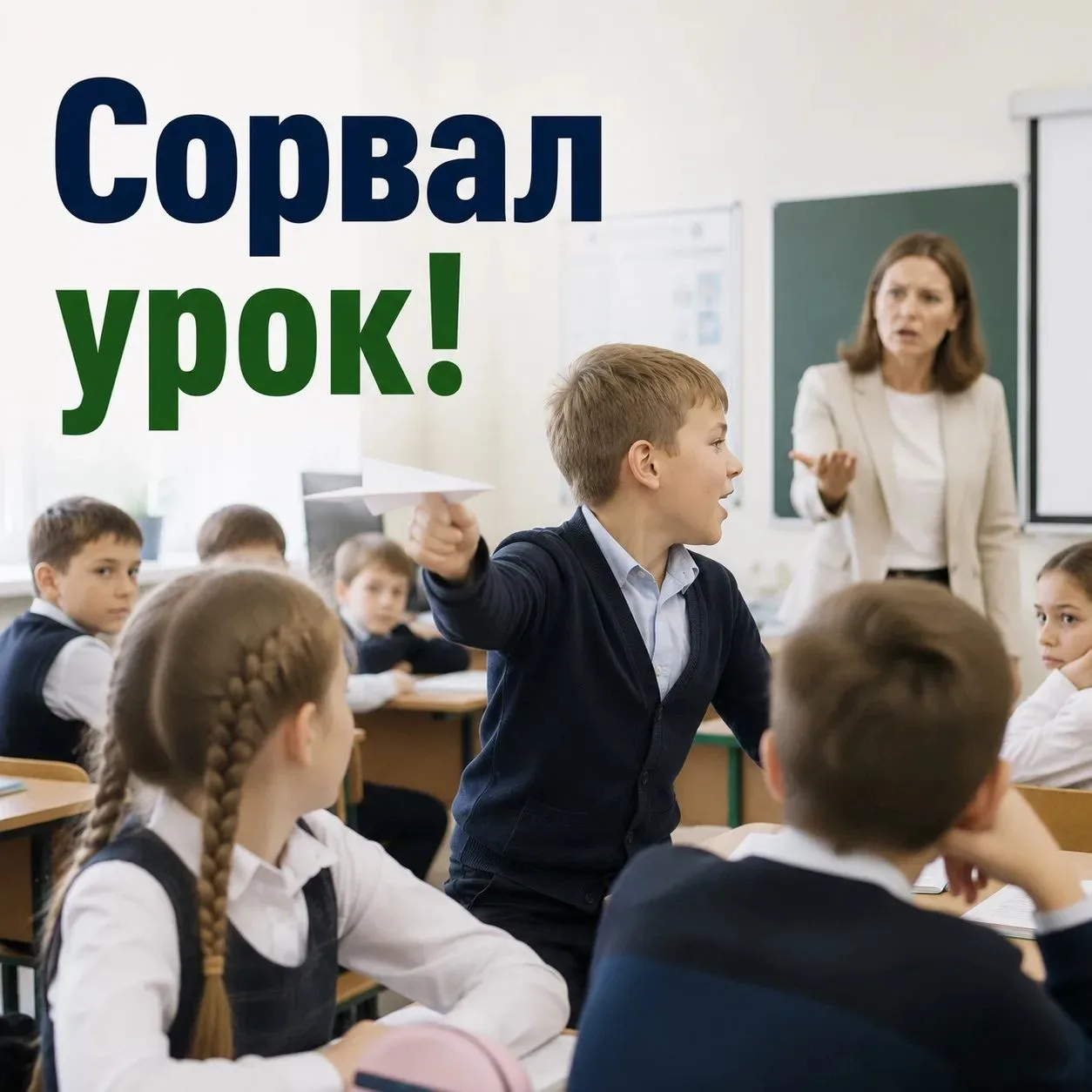 Минпросвещения определило порядок действий учителя при срыве урока ✍️