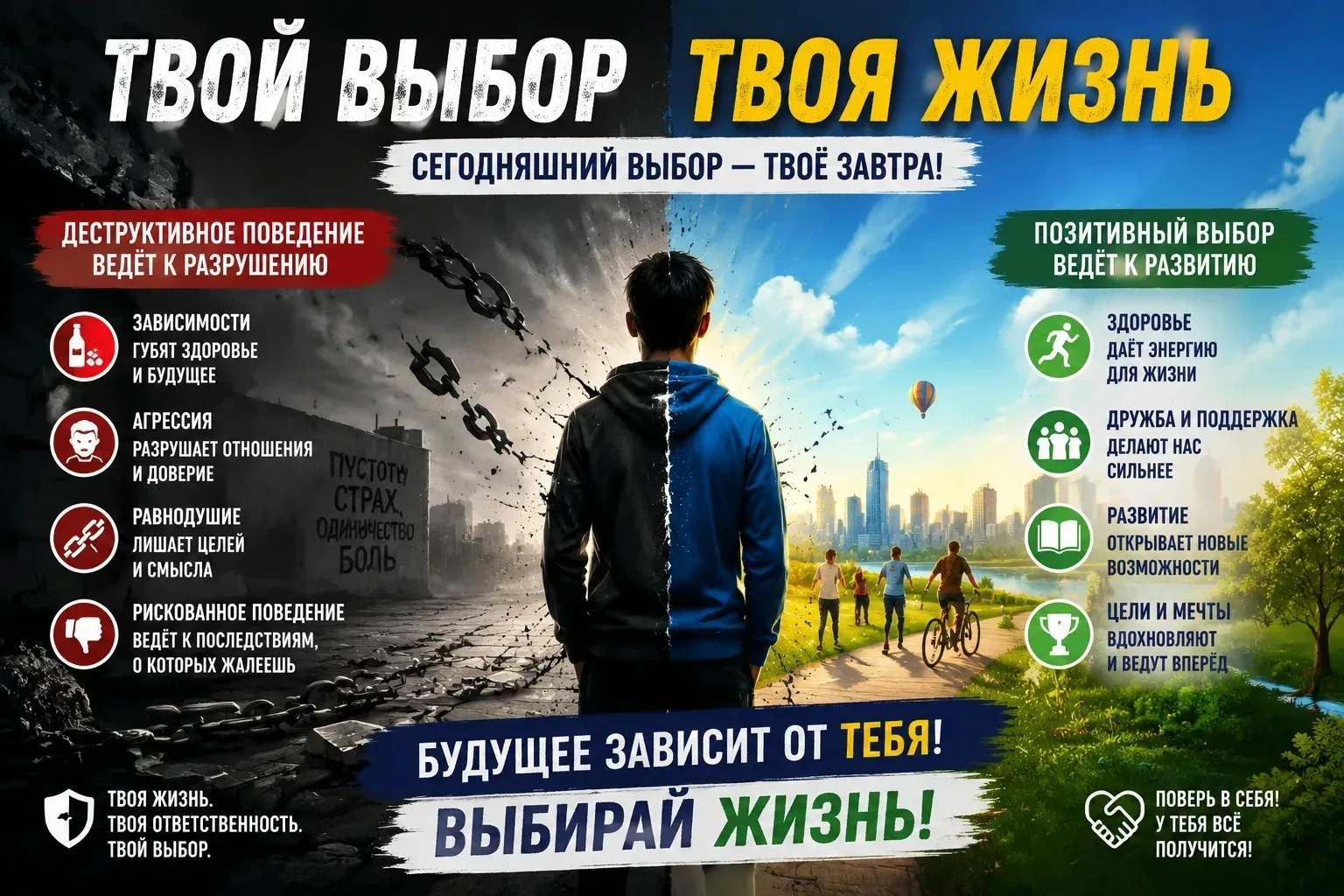 Твой выбор - твоя жизнь!