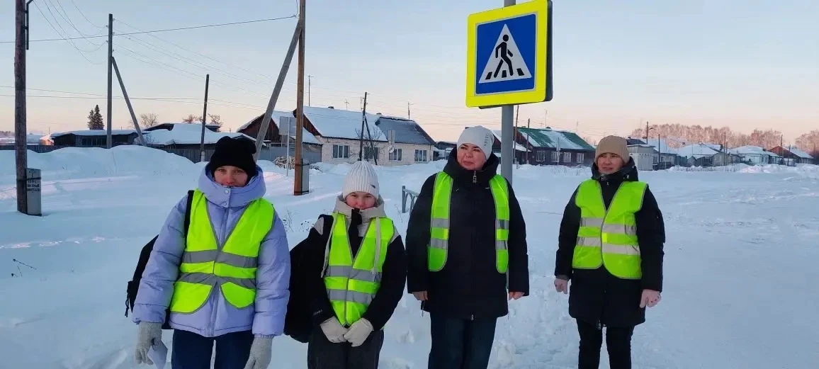 В пятницу, 20.02.2026 в МАОУ Коркинской СОШ прошла акция по безопасности дорожного движ...