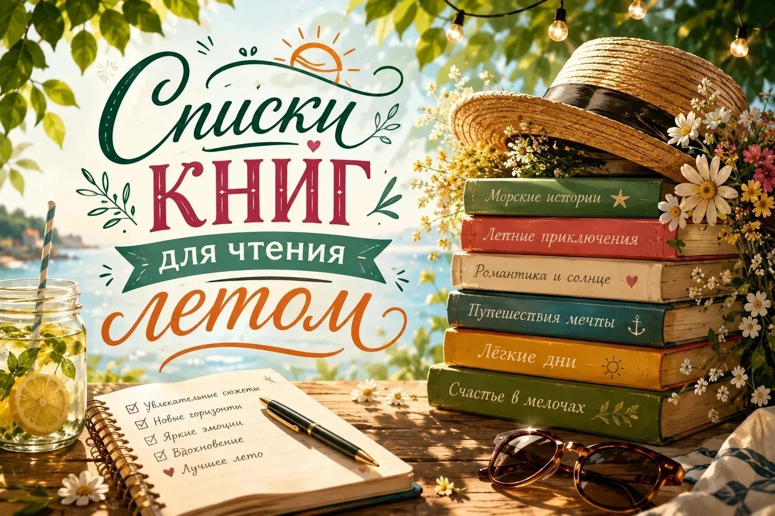 📖 Летние каникулы — время для книжных приключений!