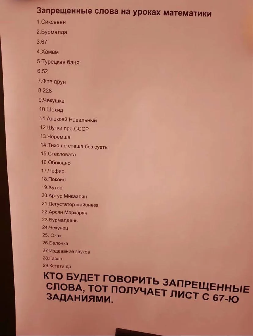 Мемы вне закона